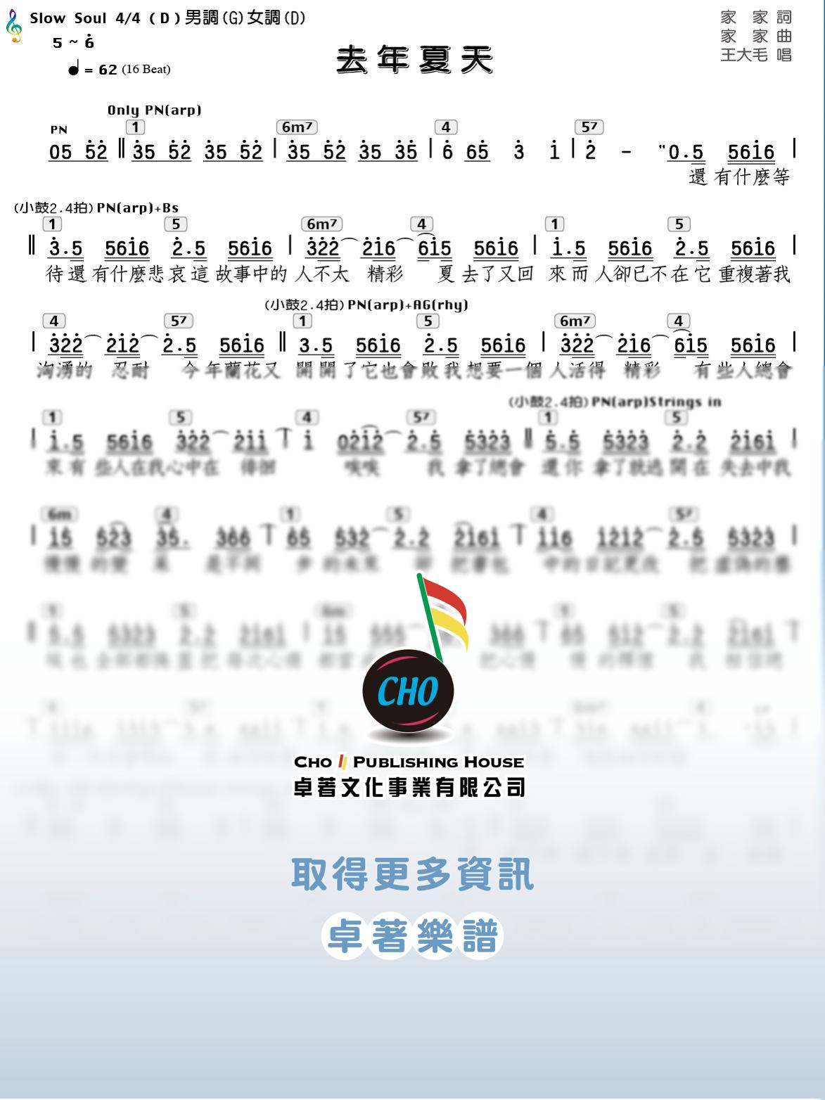 去年夏天